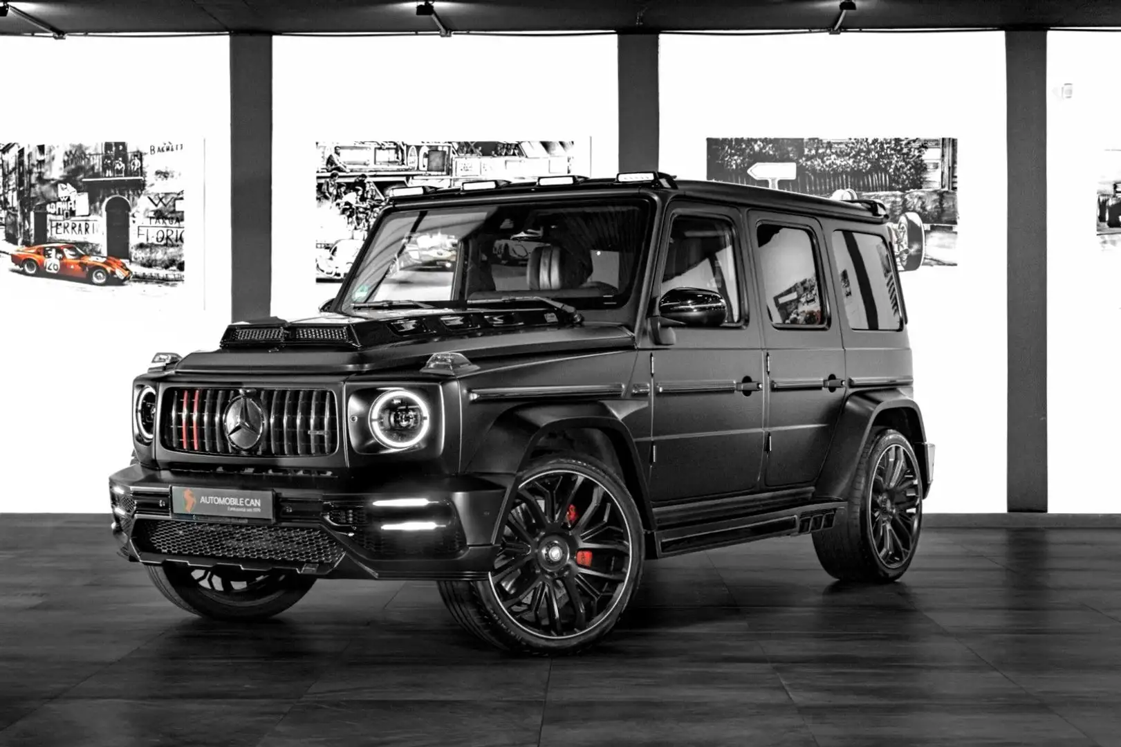 Mercedes-Benz G 63 AMG #LUMMA WIDEBODY CLR G770 #23ZOLL #MATT Negro - 1