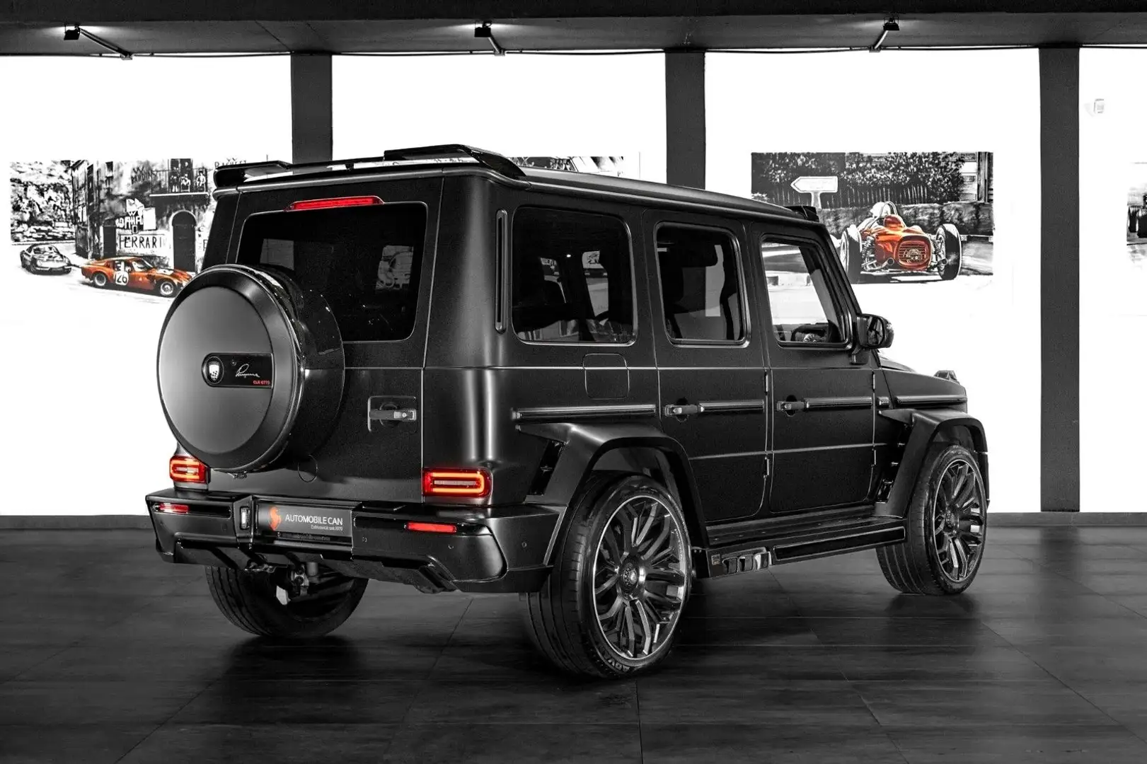 Mercedes-Benz G 63 AMG #LUMMA WIDEBODY CLR G770 #23ZOLL #MATT Negro - 2