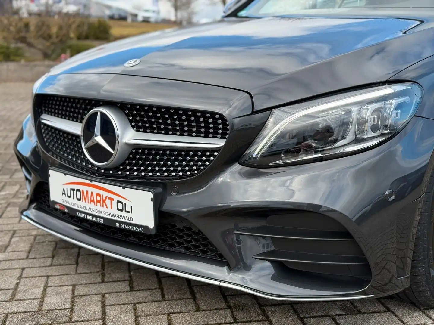 Mercedes-Benz C 300 AMG*Burmester*MultiBeam*Ju.Sterne GARANTIE Gris - 2