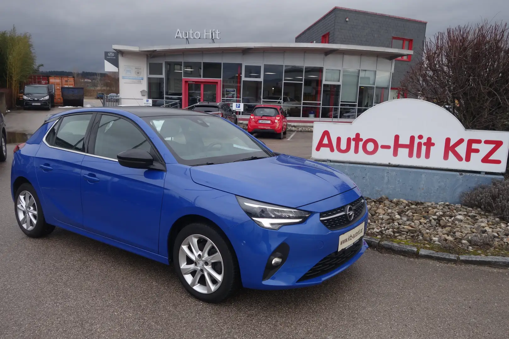 Opel Corsa 1,2 DI Elegance*PANORAMAGLASDACH/leasingfähig* Blau - 1