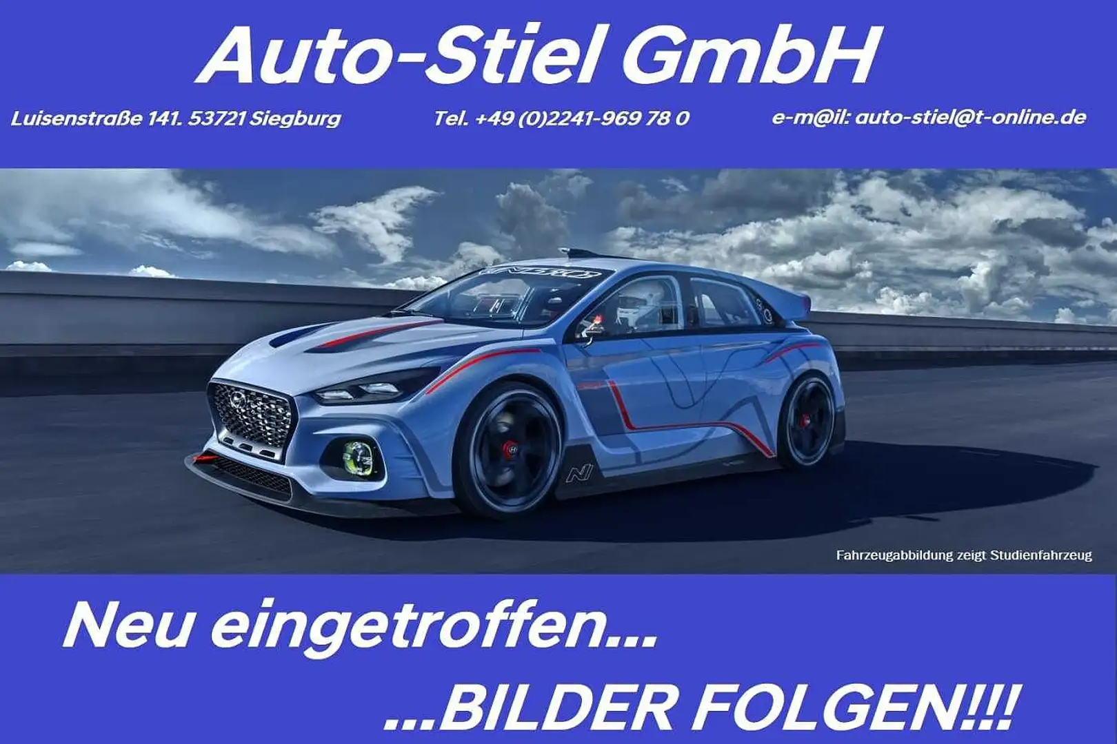 Hyundai KONA 2.0 T-GDI DCT N Performance Blau - 1