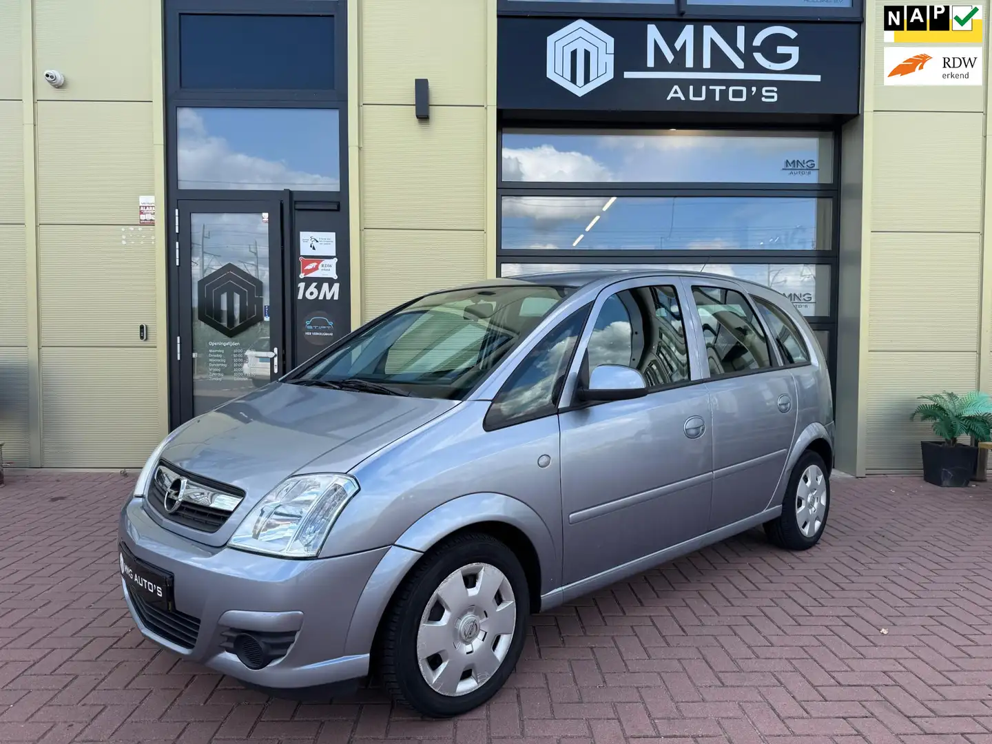 Opel Meriva 1.6-16V Enjoy|AUTOMAAT|TREKHAAK|AIRCO| Grijs - 1