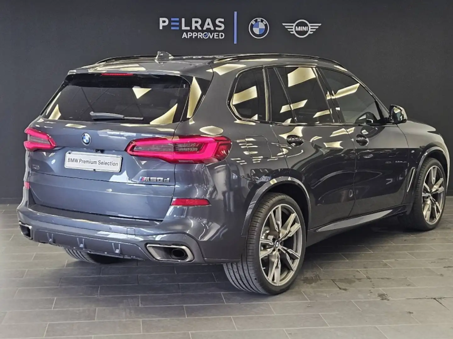 BMW X5 M M50d xDrive 400ch Gris - 2