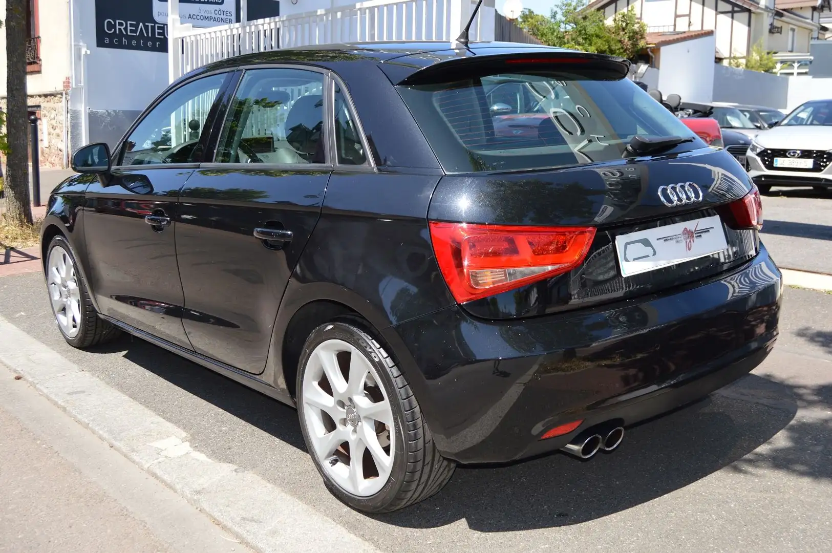 Audi A1 1.4 TFSI 122CH AMBITION LUXE S TRONIC 7 Noir - 2
