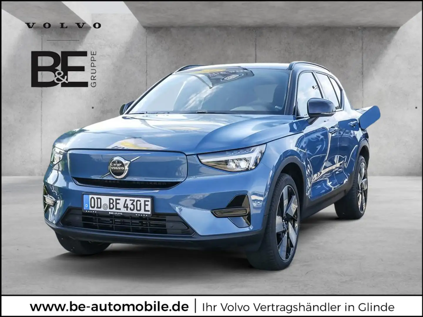 Volvo XC40 Plus Recharge Pure Electric AWD ACC LED Blau - 1