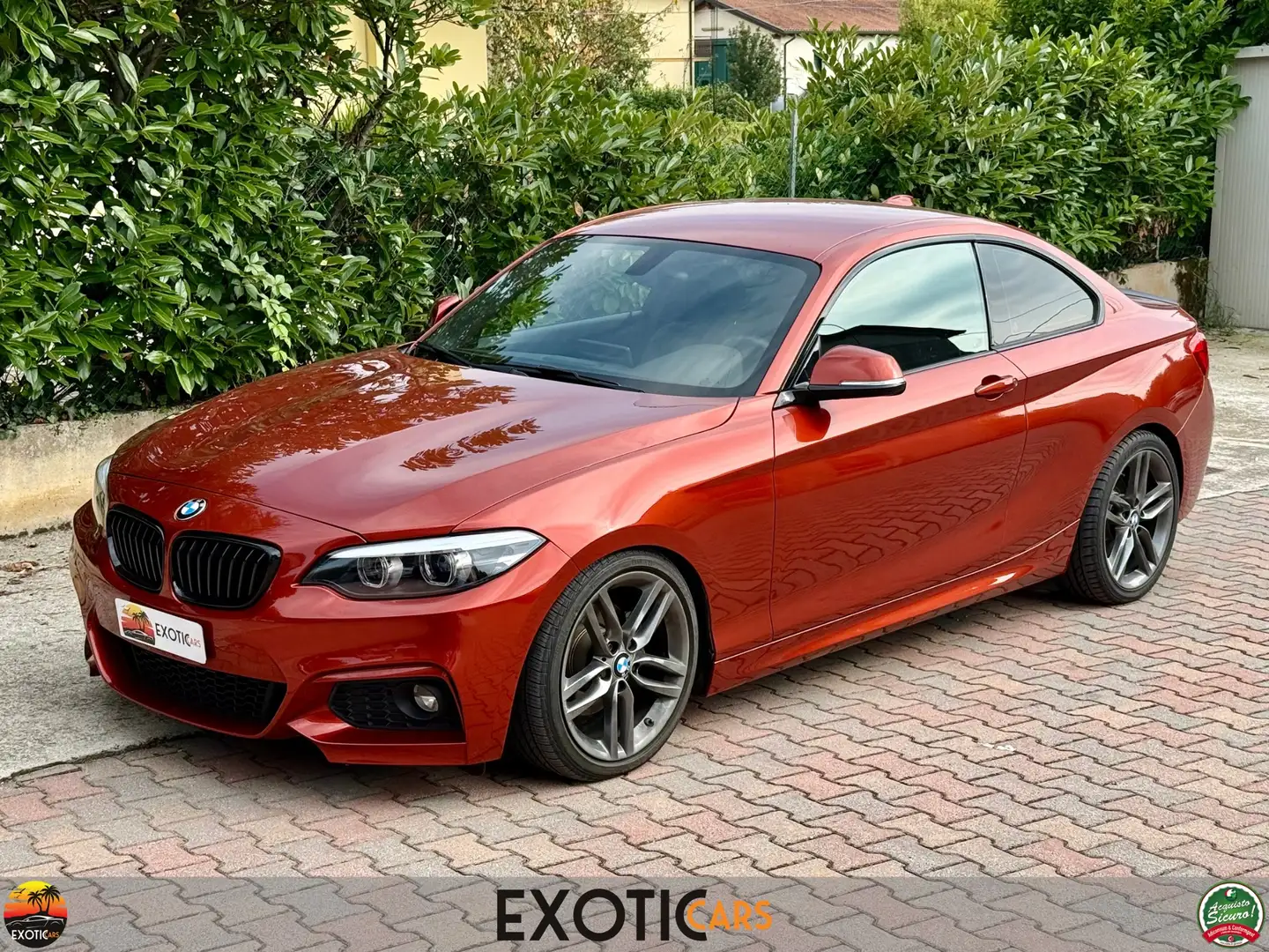 BMW 230 i Coupe Msport Arancione - 1