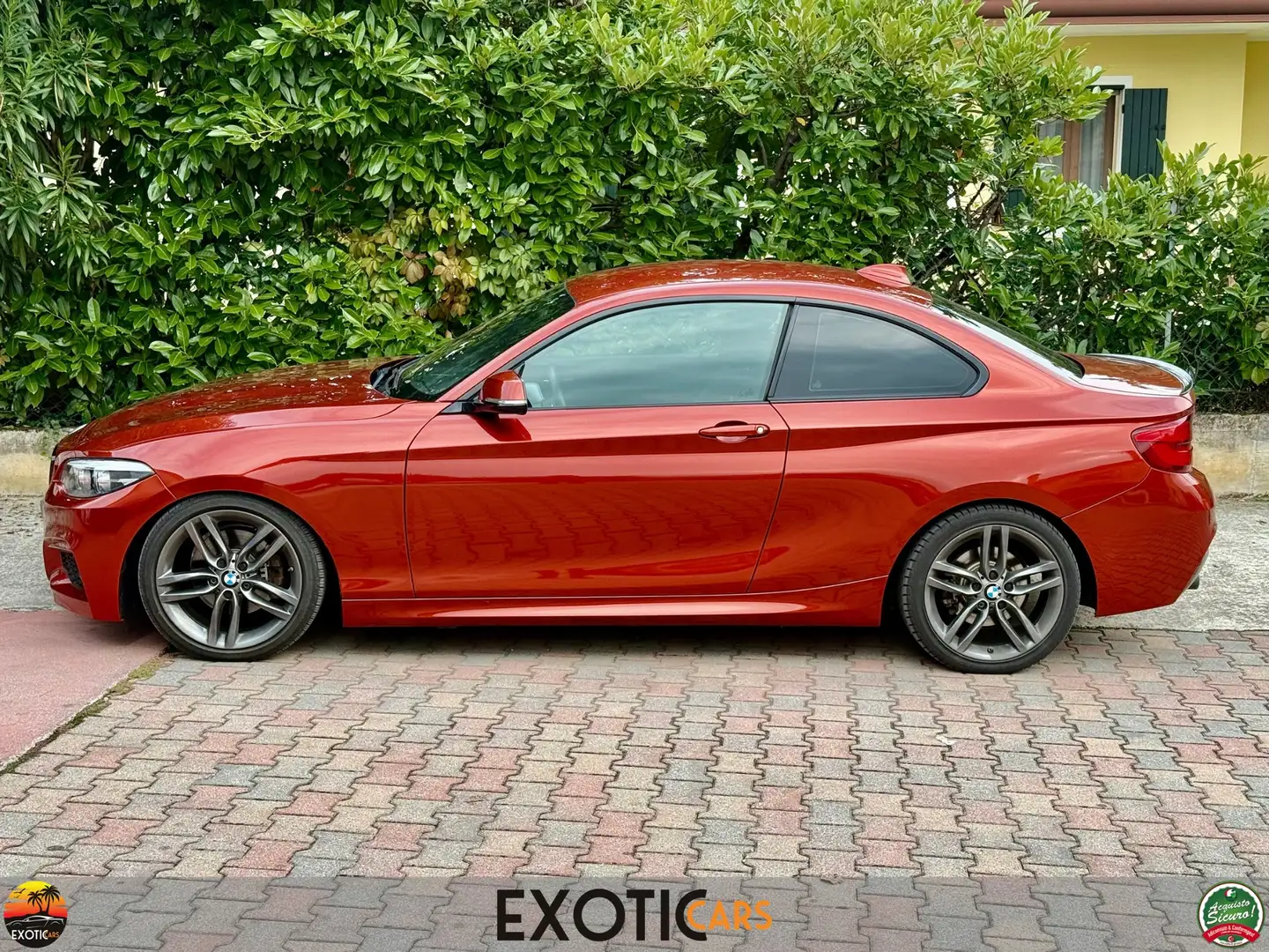 BMW 230 i Coupe Msport Arancione - 2