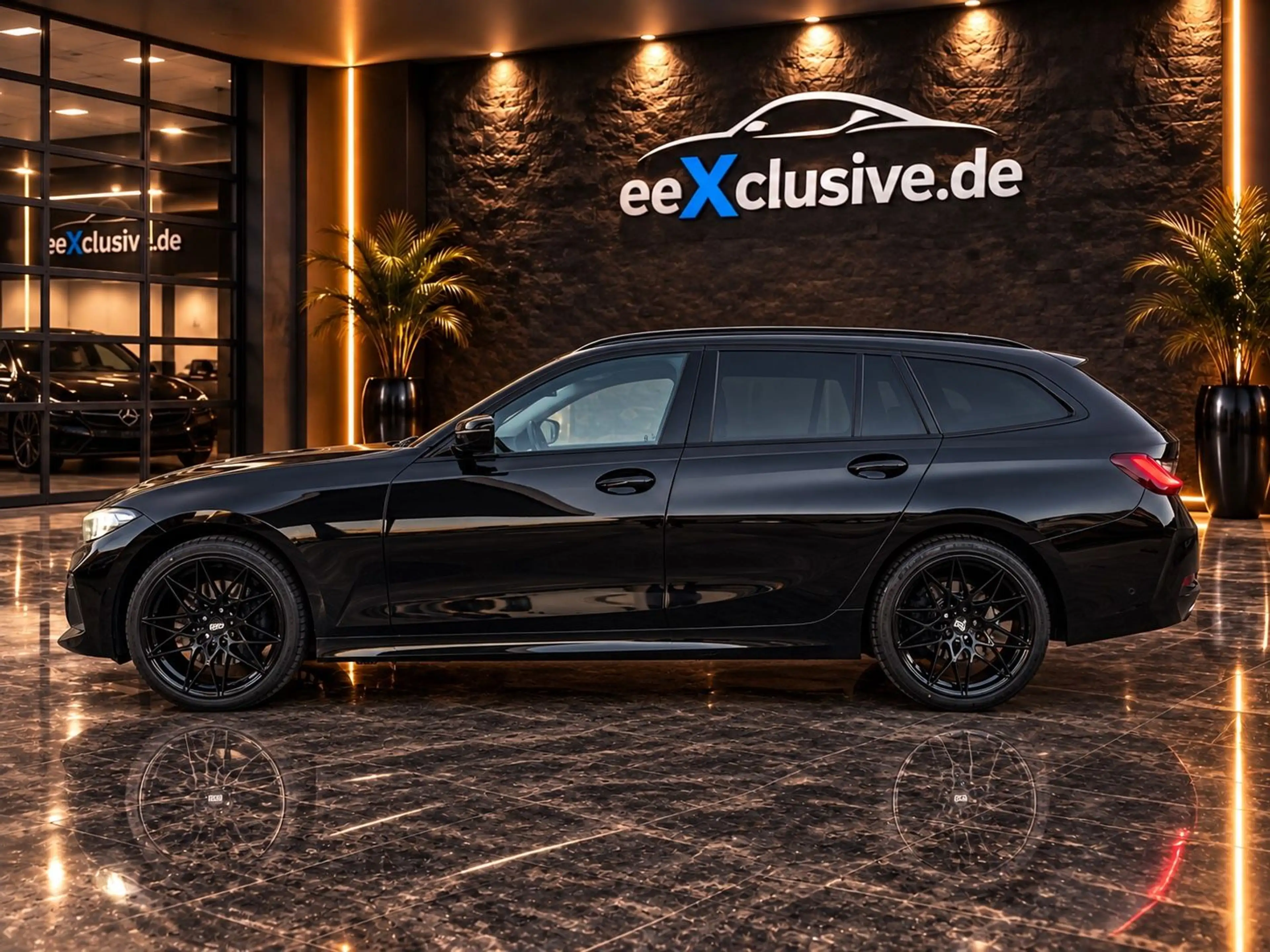 BMW 318 d Touring WideScreen 19-Alu Leder Navi Kamera — photo 2