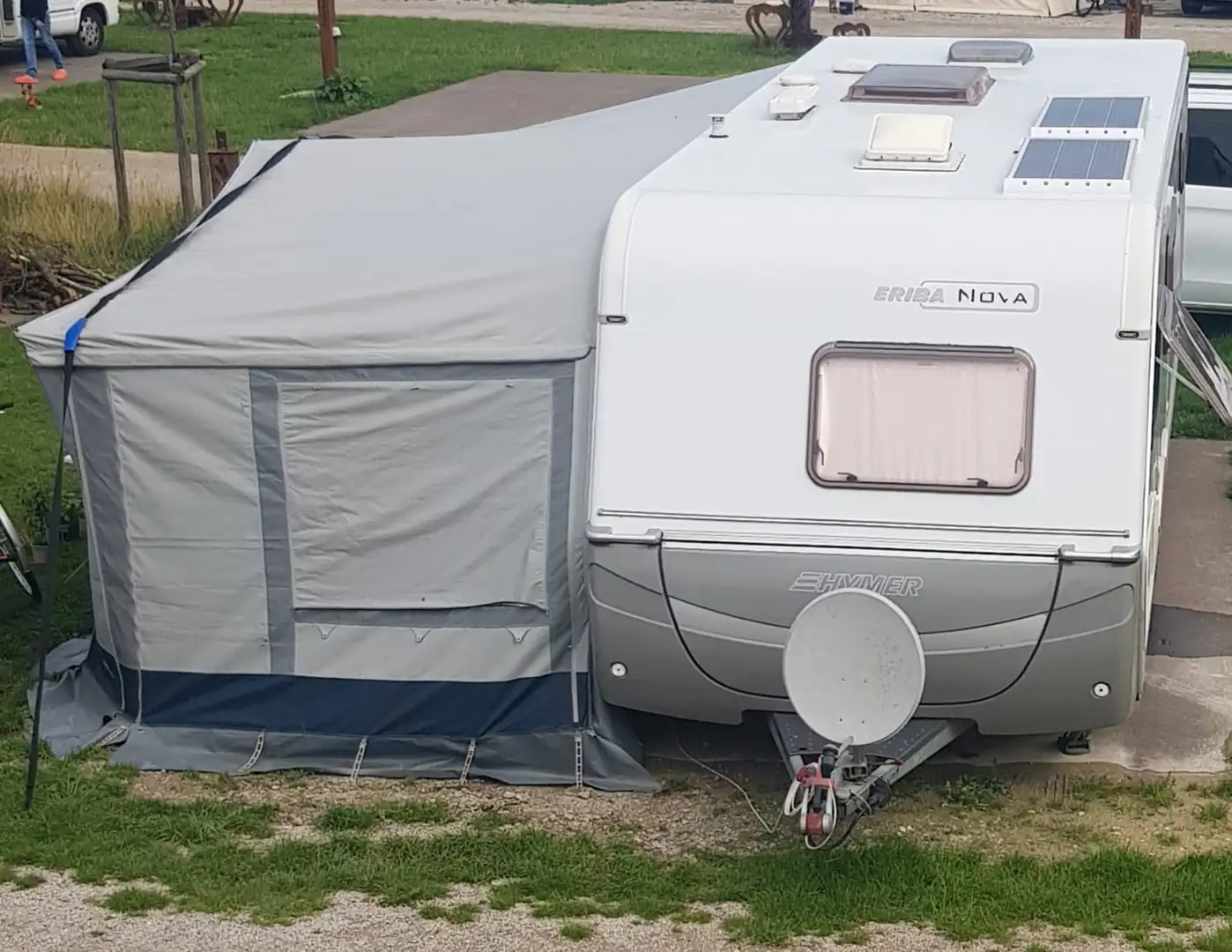 Caravans-Wohnm Eriba Hymer Eriba 2 Axer Weiß - 2