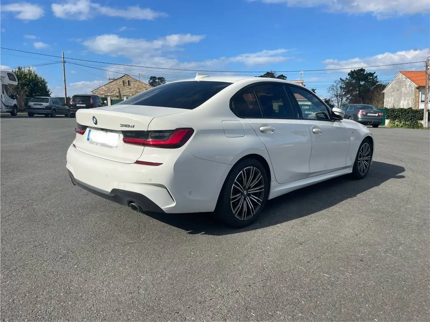 BMW 318 318dA Blanco - 2