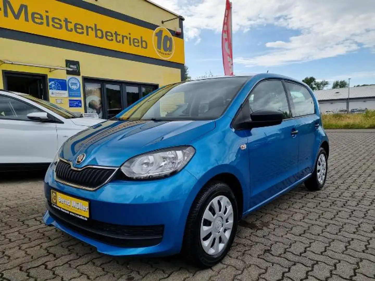 Skoda Citigo 1.0 ACTIVE aus 1.Hand mit Comfort-Paket Blau - 2