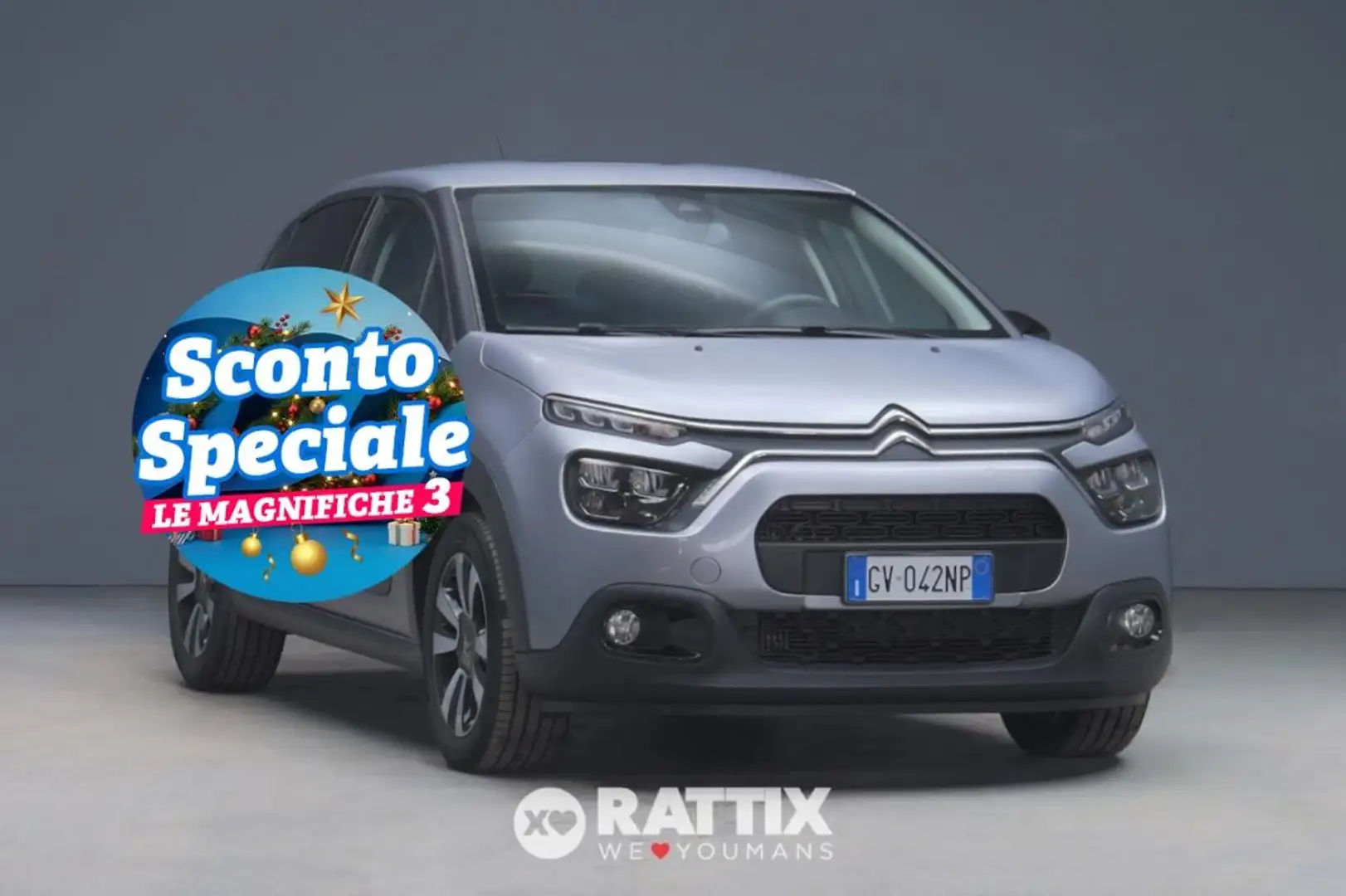 Citroen C3 1.2 Puretech 110CV Max Grigio - 1