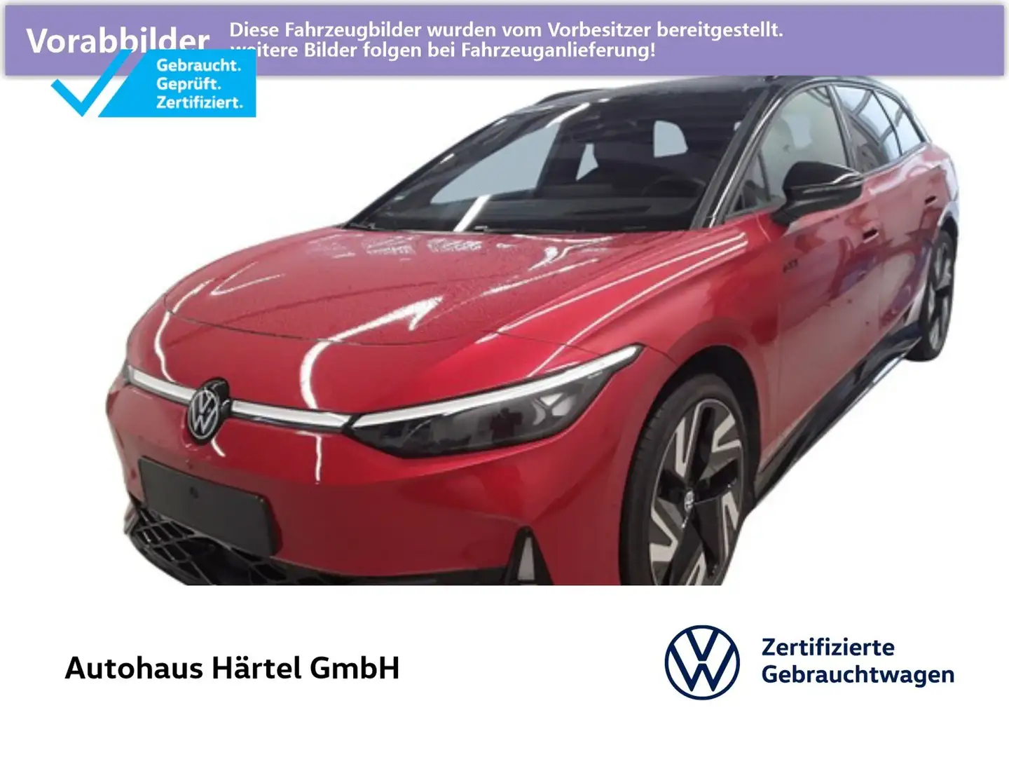 Volkswagen ID.7 TOURER GTX 4MOTION 86KWH AUTOMATIK Bluetooth Rot - 1