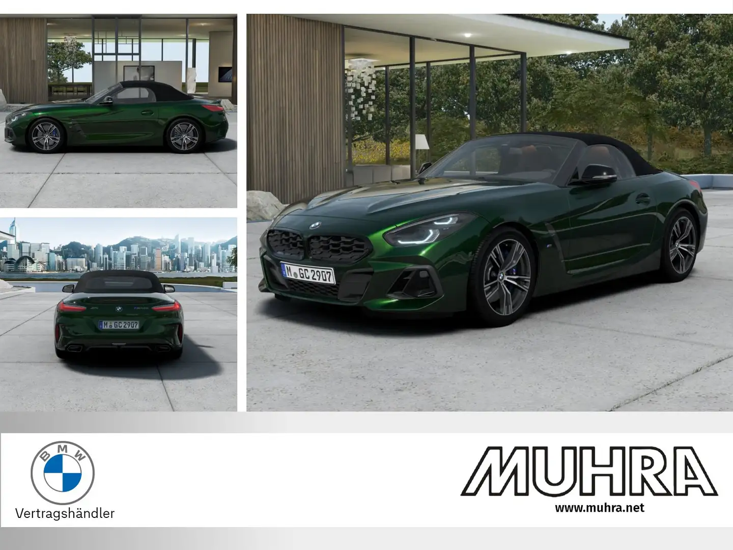 BMW Z4 M40i M Sport 18" HUD Lenkradhzg. H&K Ambiente Verde - 1