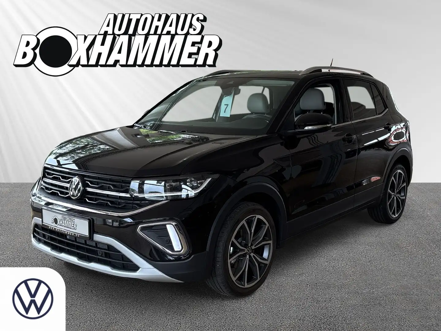 Volkswagen T-Cross 1.0 TSI DSG Style NAVI+RÜCK.KAM+KEYLESS Zwart - 1