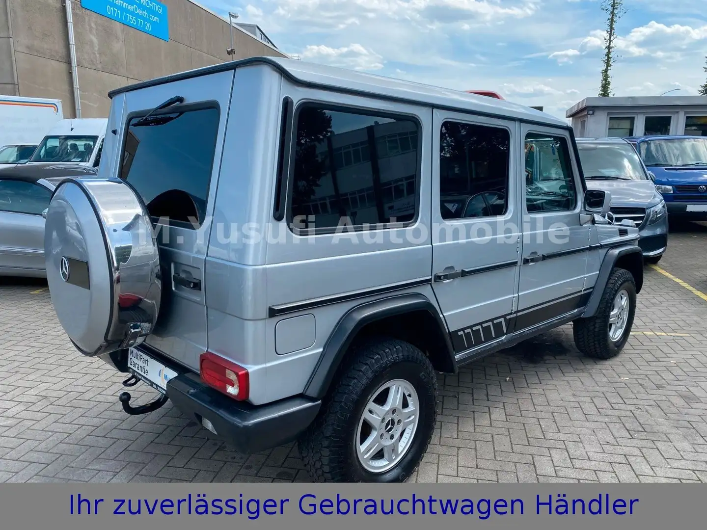 Mercedes-Benz G 350 CDI 7G-TR. LANG BI-XENON|LEDER|AHK Stříbrná - 2