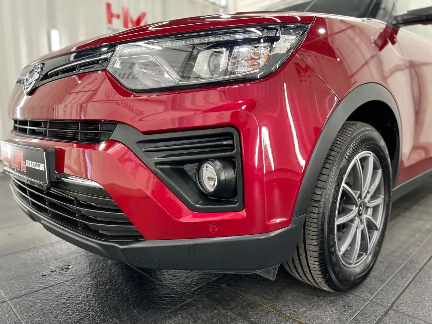 SsangYong Tivoli 1.5 GDI Fizz/ACC/SHZ/Bluet./Navi/Einpark. Czerwony - 2