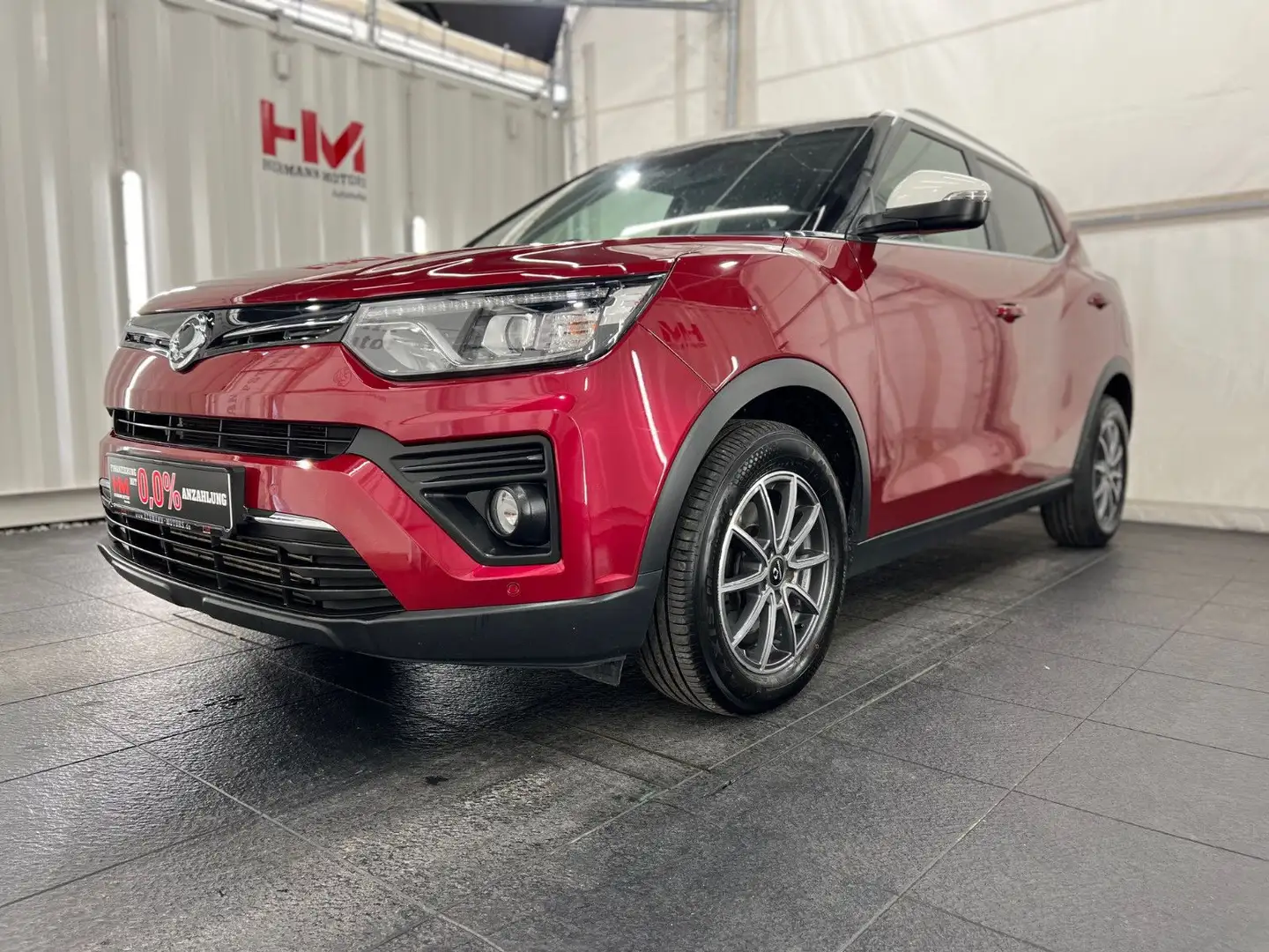 SsangYong Tivoli 1.5 GDI Fizz/ACC/SHZ/Bluet./Navi/Einpark. Czerwony - 1