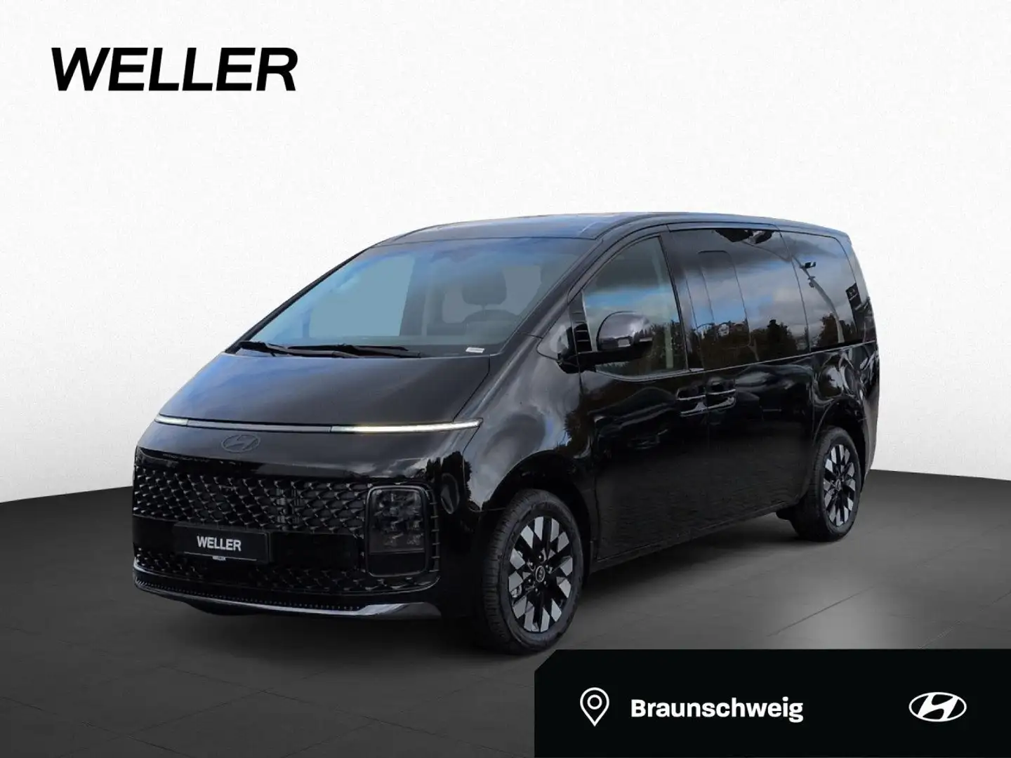 Hyundai STARIA 7-SITZER HEV SIGNATURE+PANO+360°KAMERA LED Zwart - 1