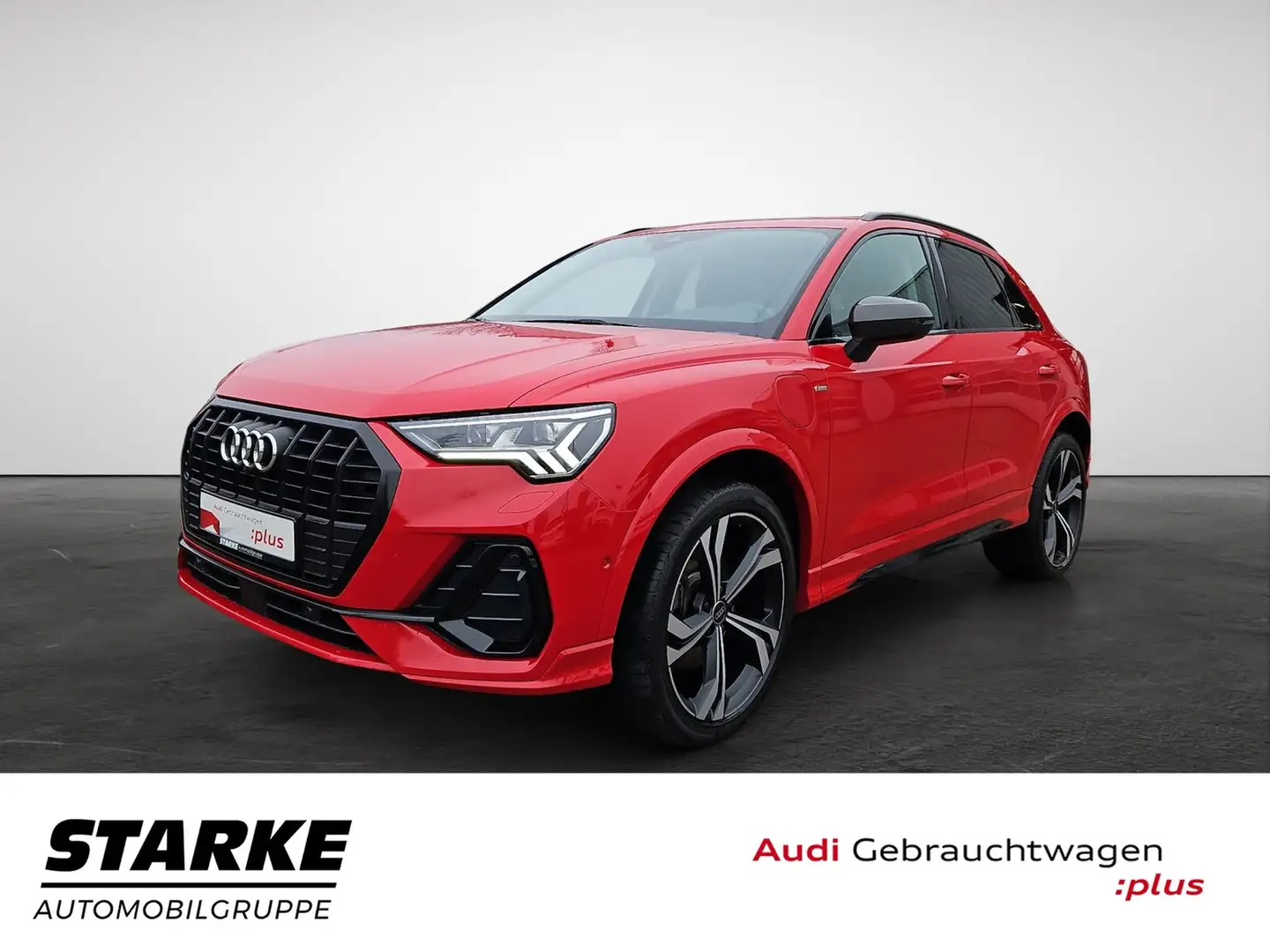 Audi Q3 45 TFSI e S tronic S line NaviPlus Matrix 20-Zo... Rot - 2