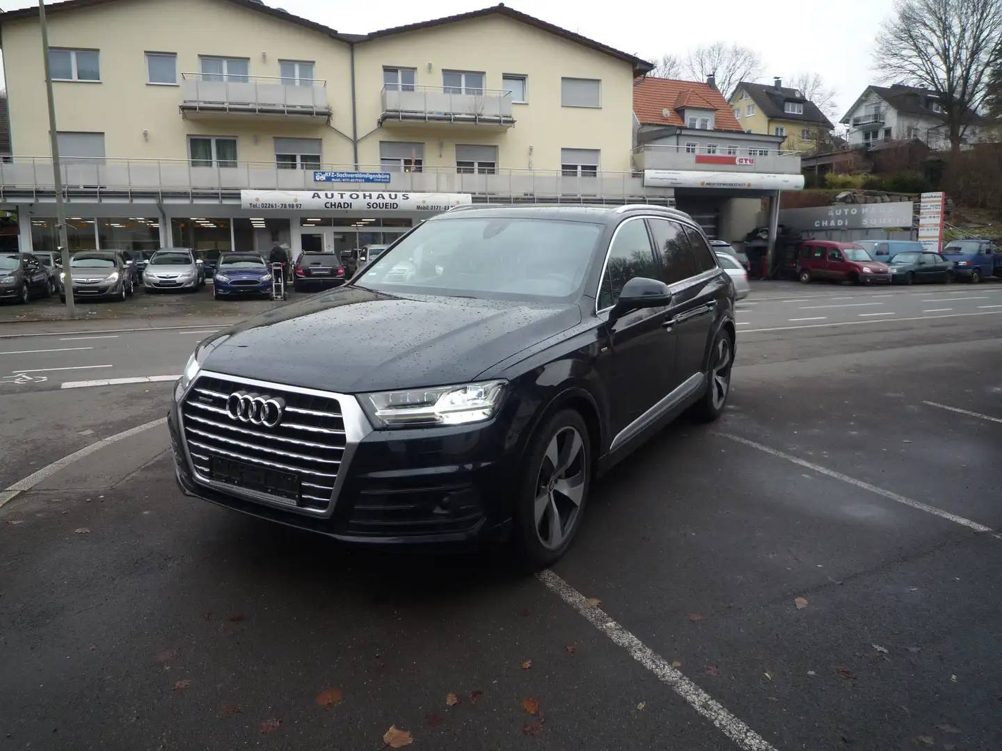 Audi Q7 3.0 TDI quattro Blau - 1