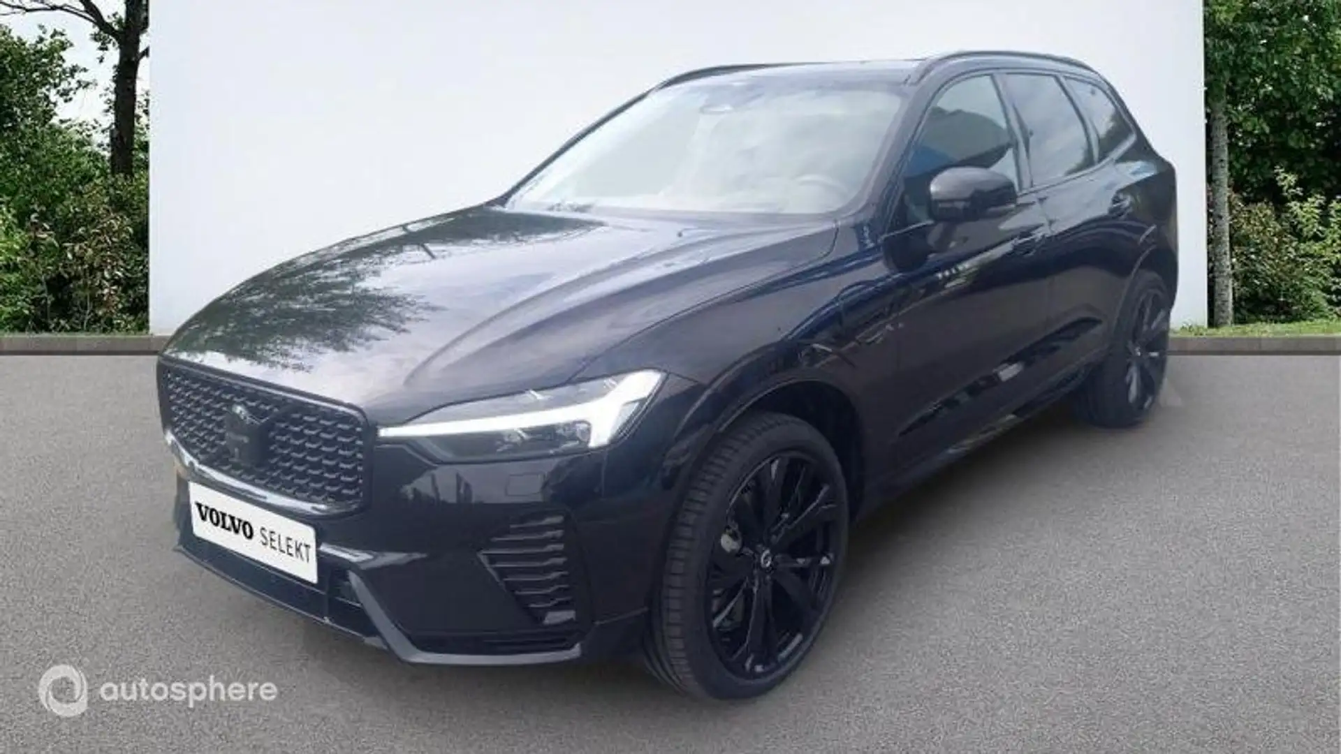 Volvo XC60 T6 Hybride Rechargeable 350ch Black Edition Geartr - 1