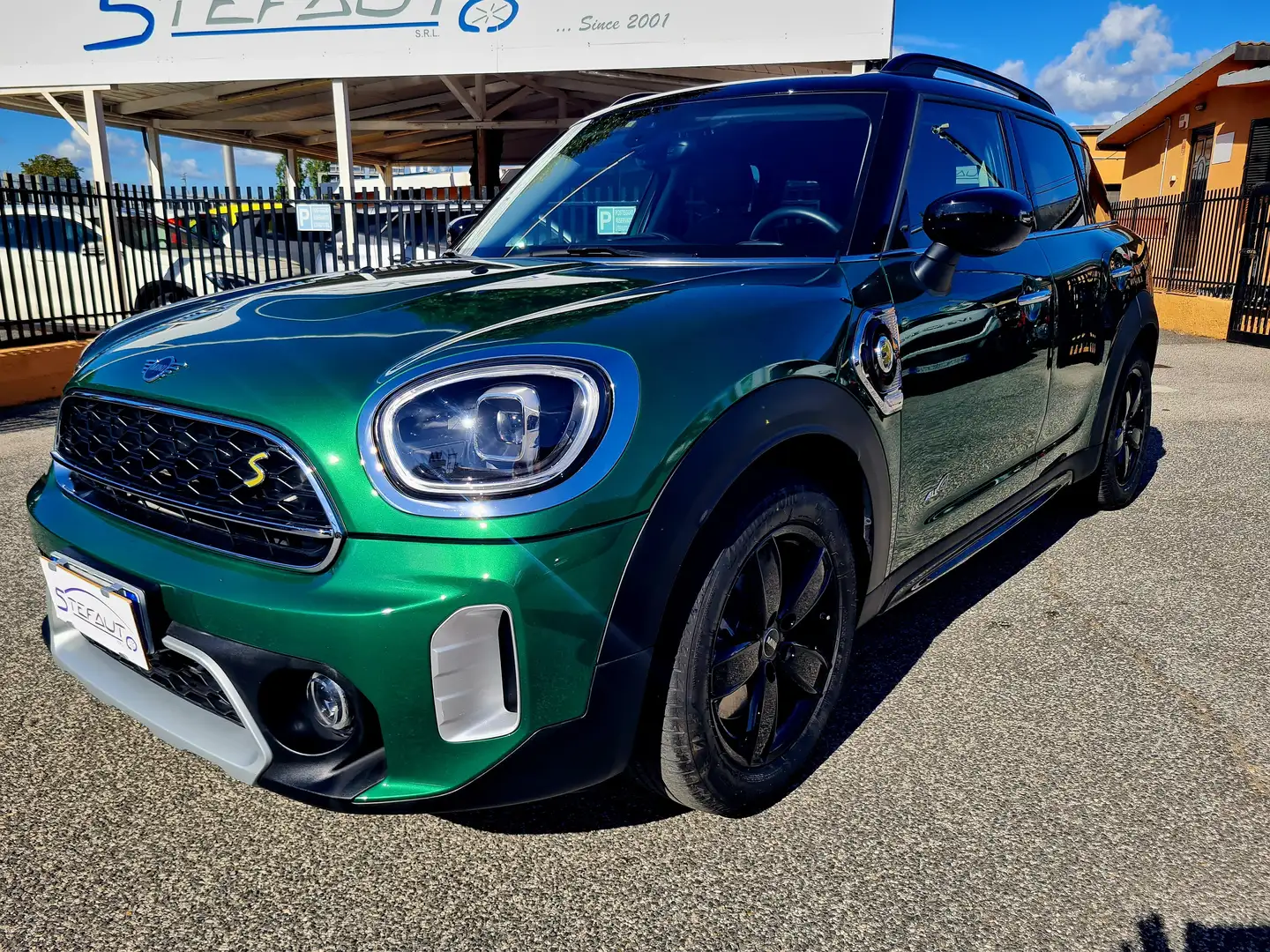 MINI Cooper SE Countryman 1.5 All4 Northwood auto*NAVI*PELLE*CAMERA* Verde - 2