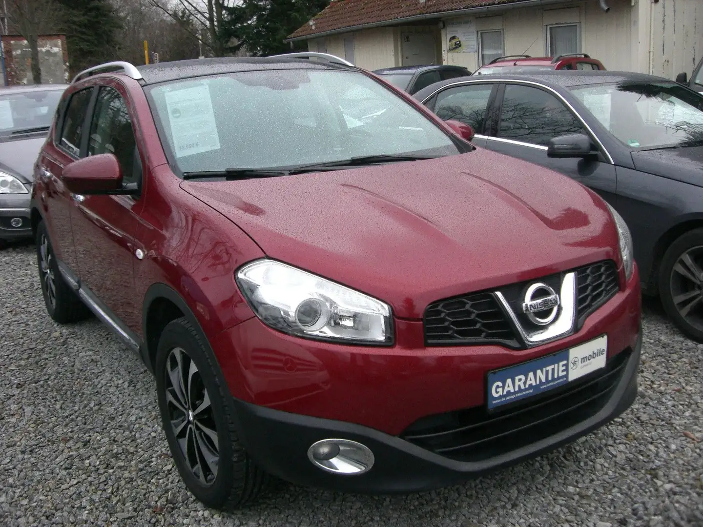 Nissan Qashqai I-Way 2.Hand,Kamera & erst 34TKm!!! Rood - 1