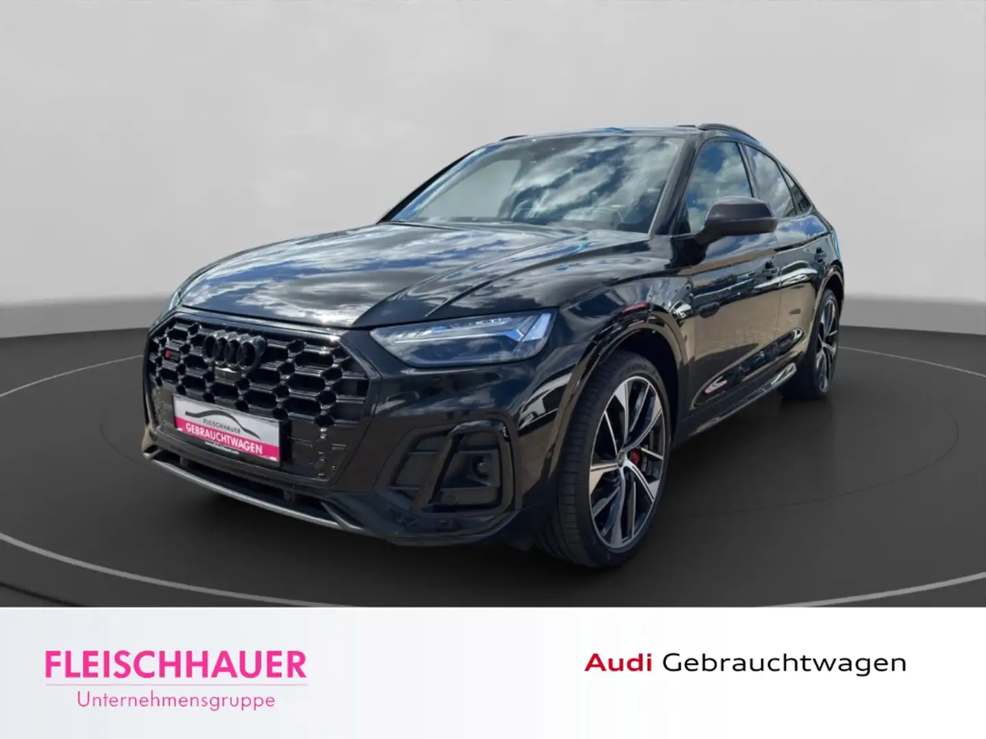 Audi SQ5 Sportback 3.0 TDI quattro AHK schwenk TopView Pano Noir - 1