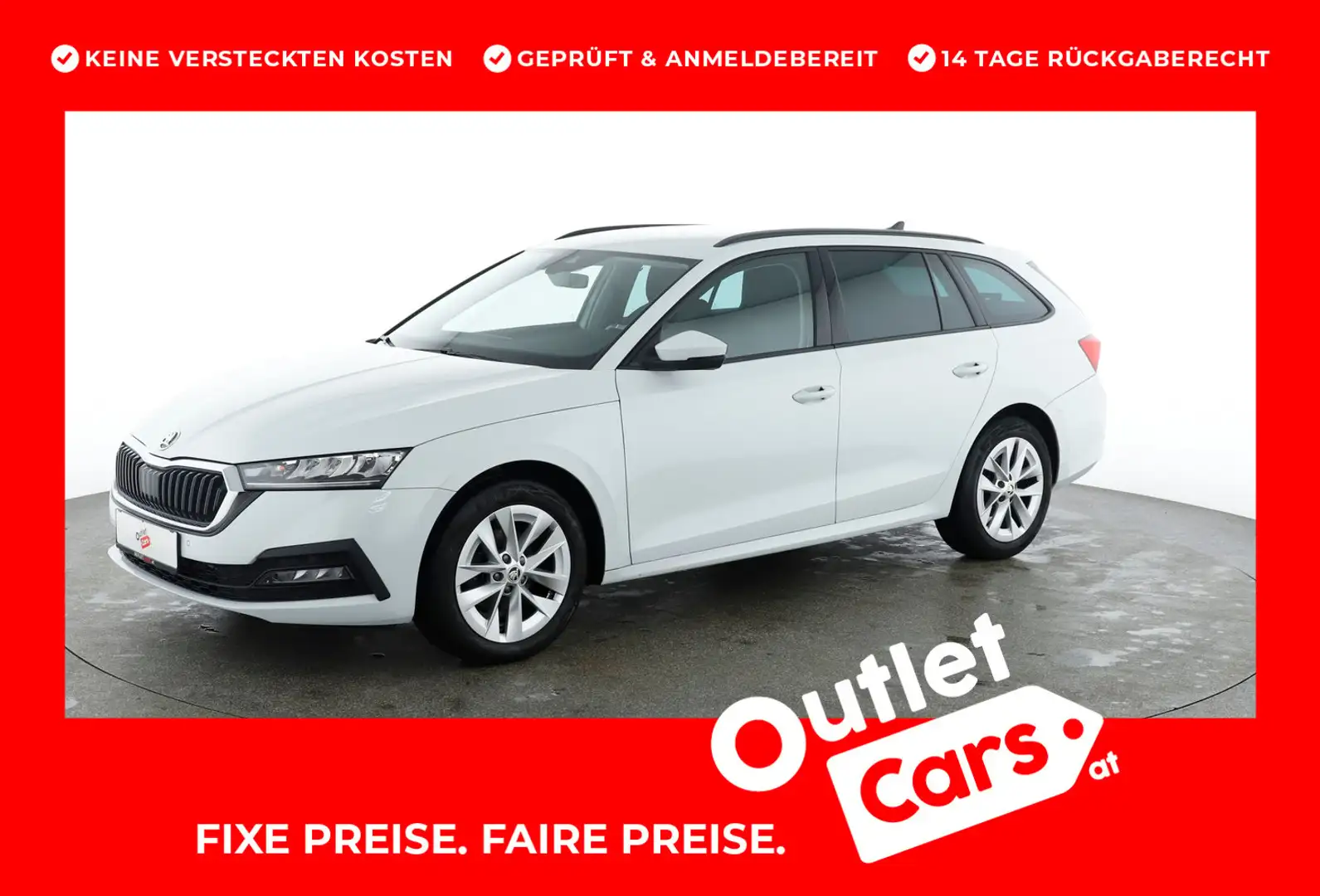 Skoda Octavia Ambition TDI Weiß - 1