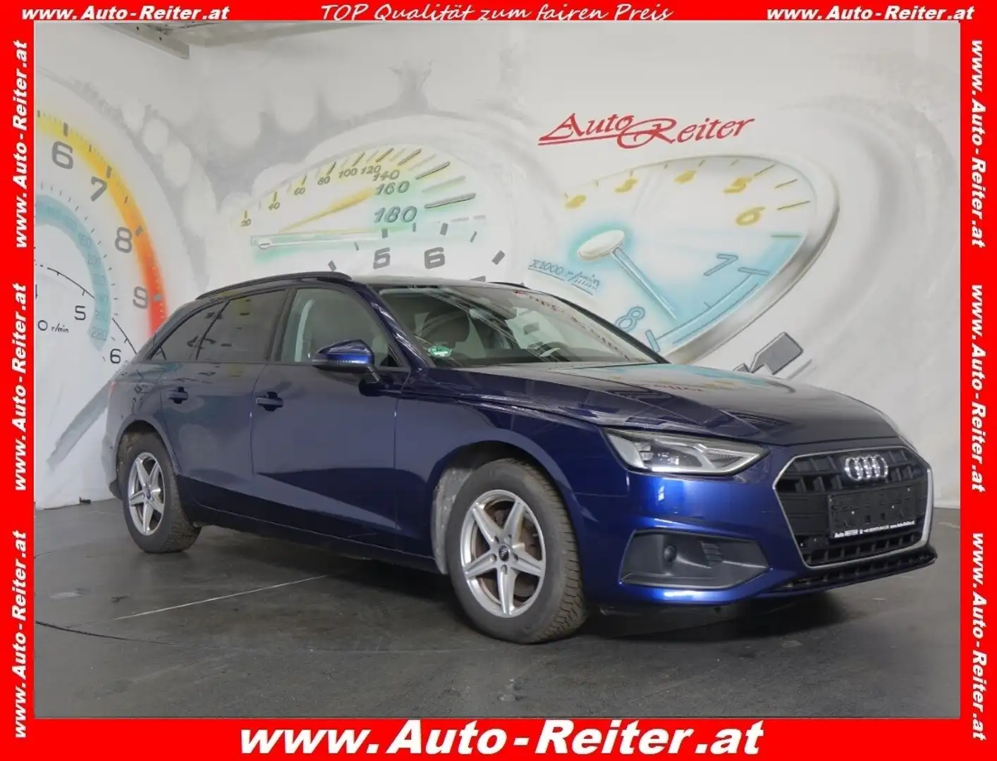 Audi A4 Avant 35 TDI S-tronic *LED, NAVI, RFK* Blau - 1