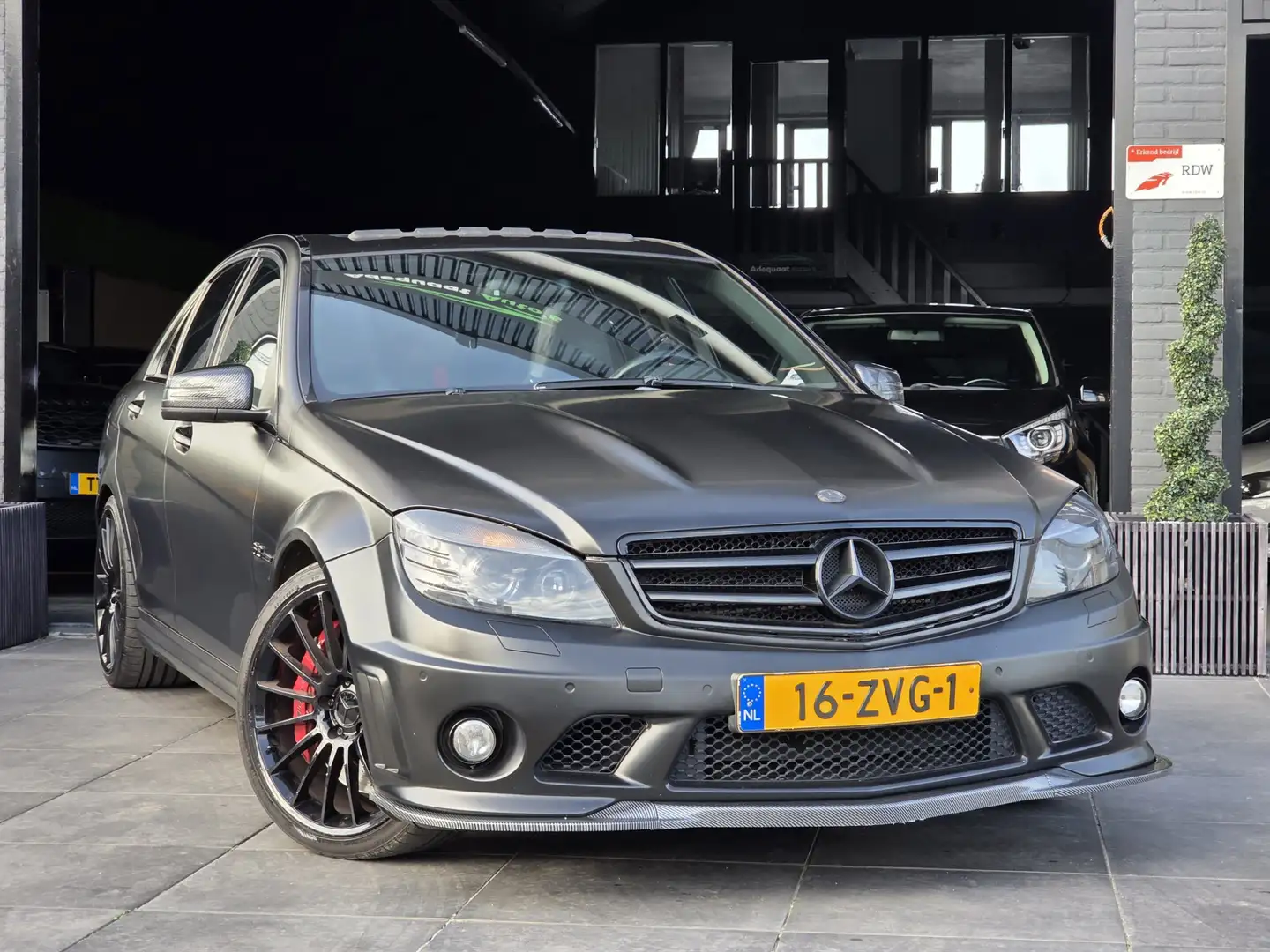 Mercedes-Benz C 63 AMG 63|Memory|Pano|YoungTimer|Satijn Gris - 2