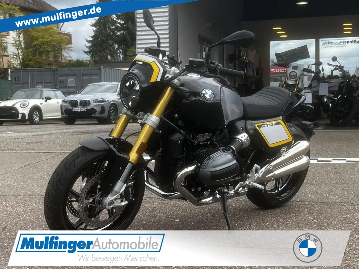 BMW R 12 nineT The Tracker ABS Pro LED Connectivity Чёрный - 1