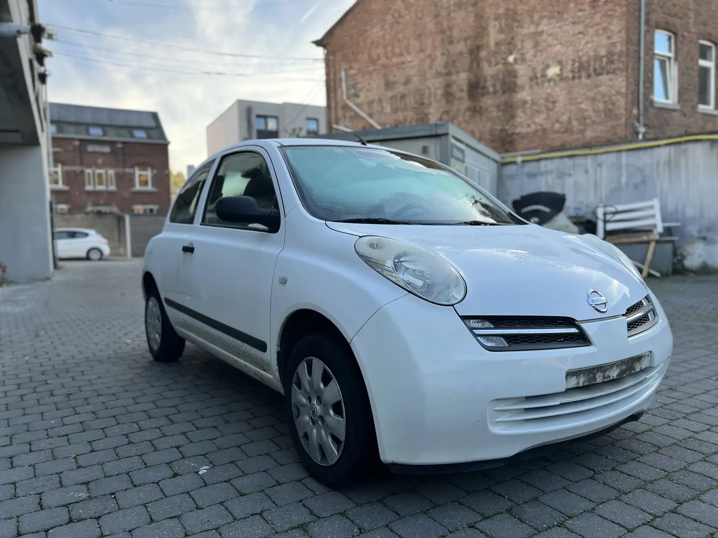 Nissan Micra 1.0i ECO Blanc - 2