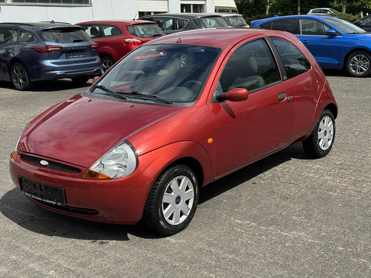 Ford Ka/Ka+ Ka Fun; Funk Fernbedienung; Elektr. Fensterheber narančasta - 1