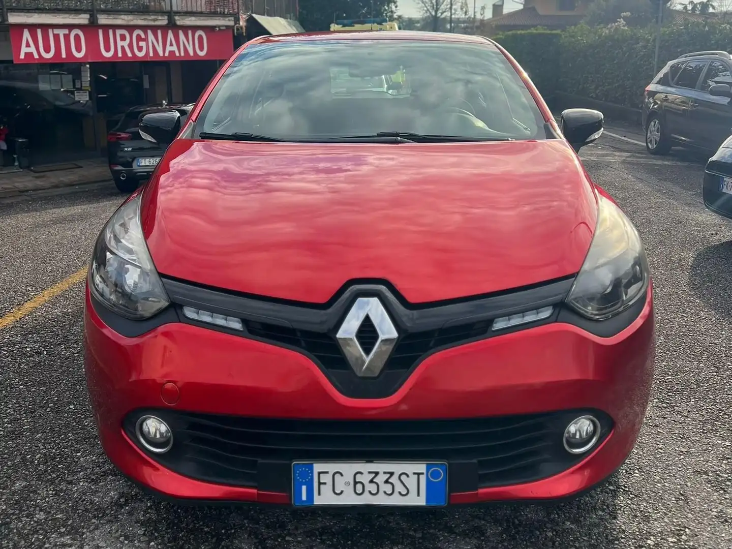 Renault Clio Clio IV 2012 5p 1.5 dci energy Duel 75cv Rojo - 2