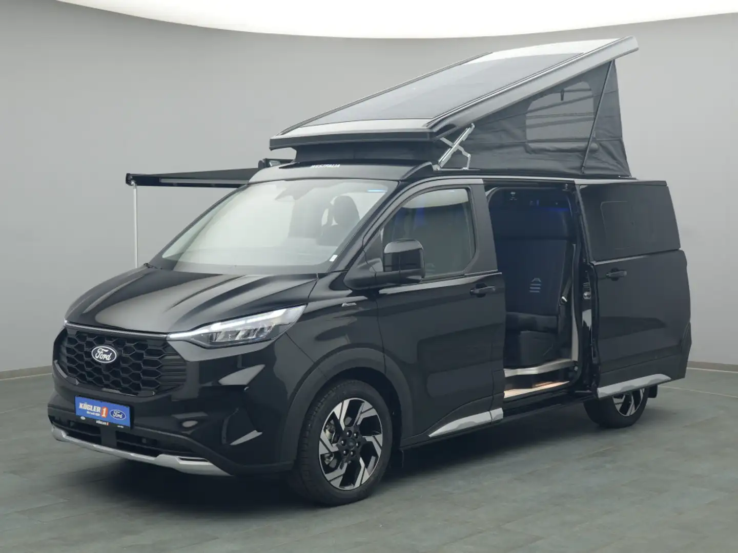 Ford Nugget Active 170PS Aut. 4x4/PV/Techno-P. Schwarz - 2