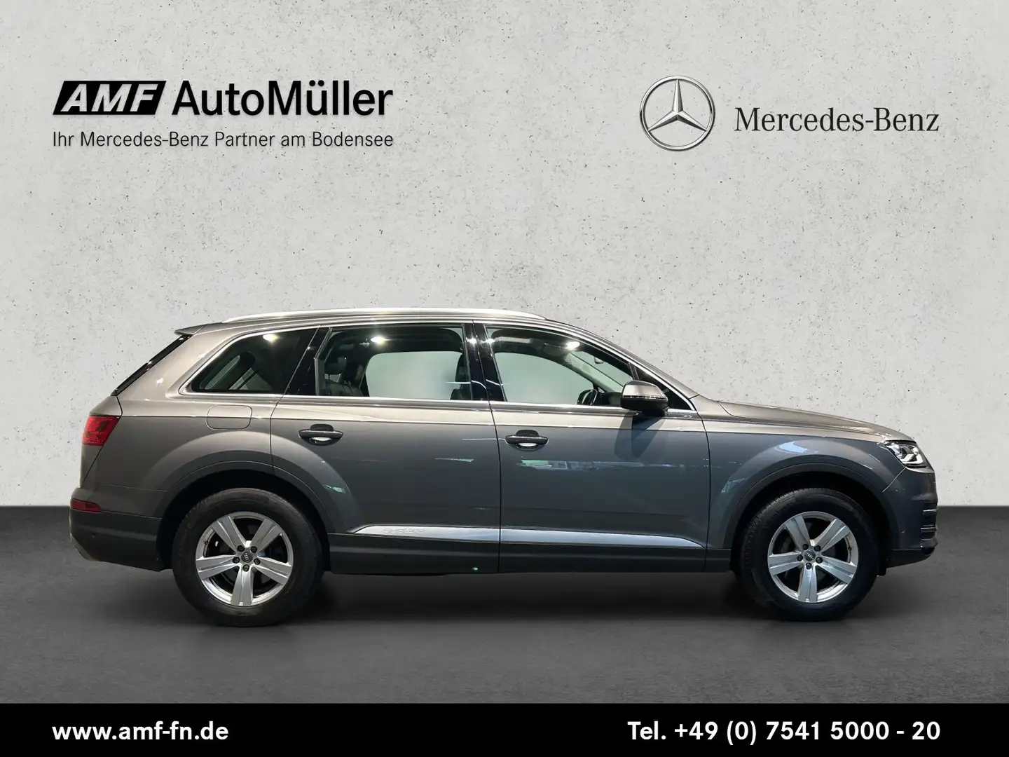 Audi Q7 Q7 3.0 TDI QUATTRO PANO+STDHZG+LEDER+ALLRADLKG Grau - 2