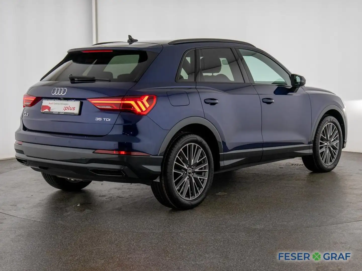 Audi Q3 35 TDI advanced S tronic AHK/ Navi Plus / Rückfahr Albastru - 2