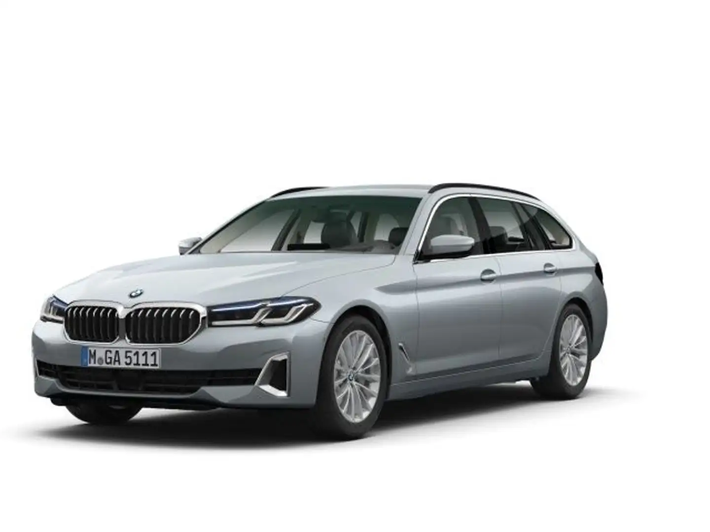 BMW 520 dA xDrive Touring Luxury Line Driving Assista Blauw - 1