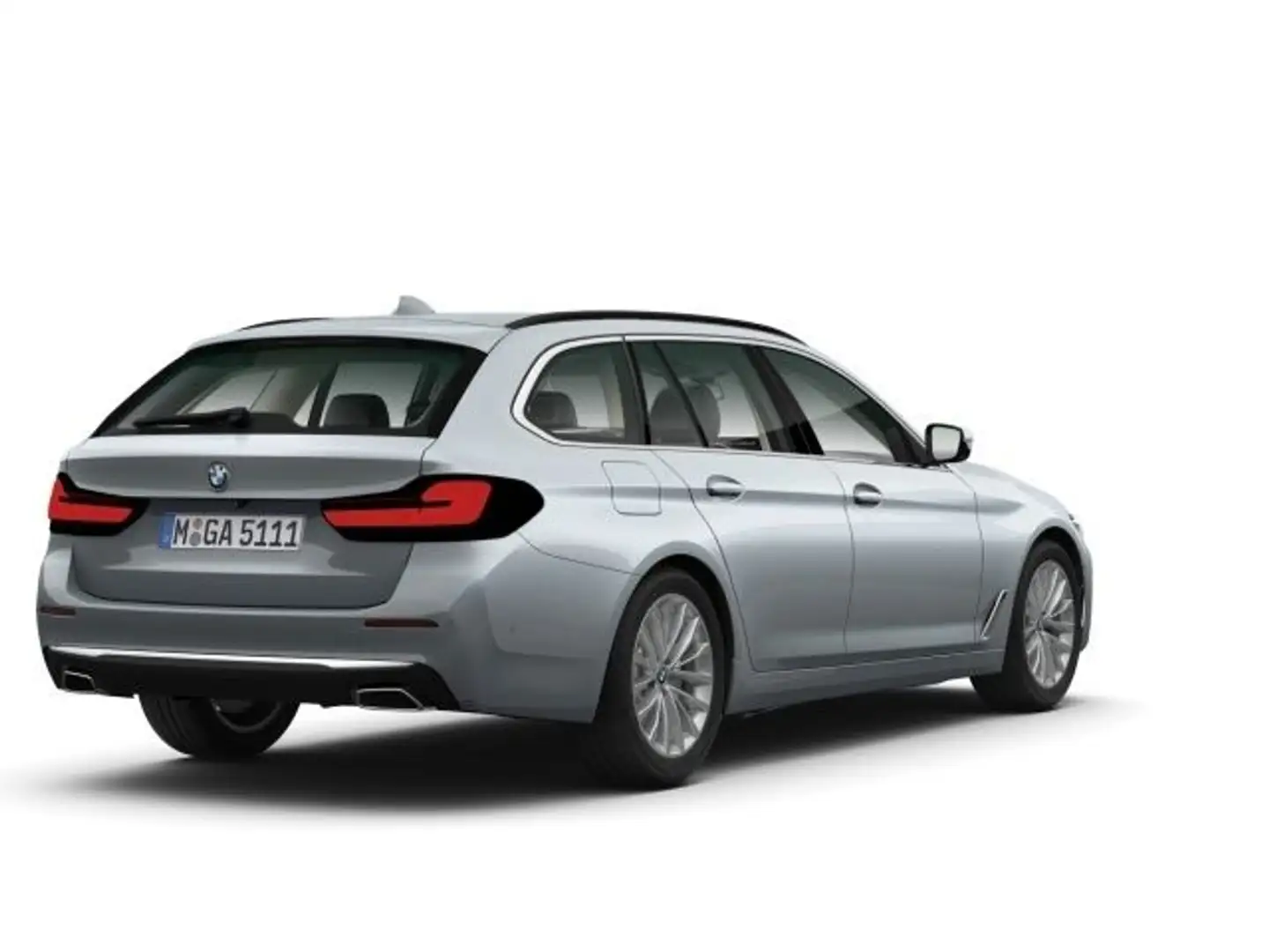BMW 520 dA xDrive Touring Luxury Line Driving Assista Blauw - 2
