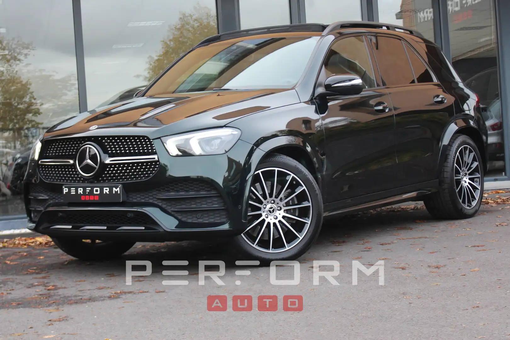 Mercedes-Benz GLE 350 de 4MATIC*HYBRID*AMG*NIGHTPACK*CONDITION LIKE NEW* Zelená - 1