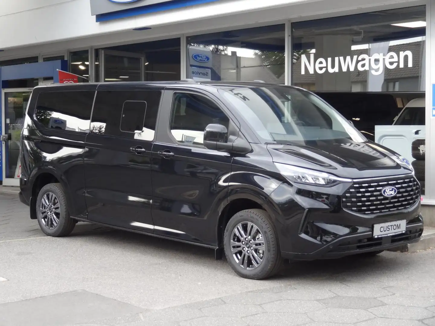 Ford Tourneo Custom L2 Titanium AHK LED RFK SHZ PDC Noir - 2