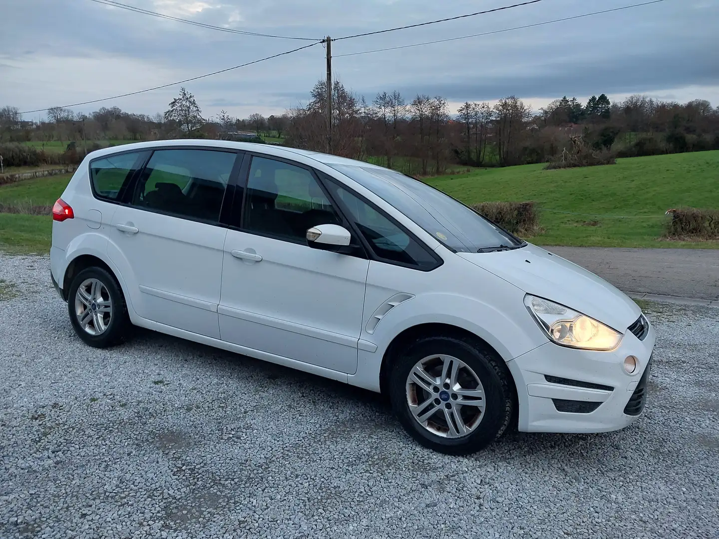 Ford S-Max S-Max 1.6 TDCi Econetic Trend Start/Stop DPF Blanc - 1