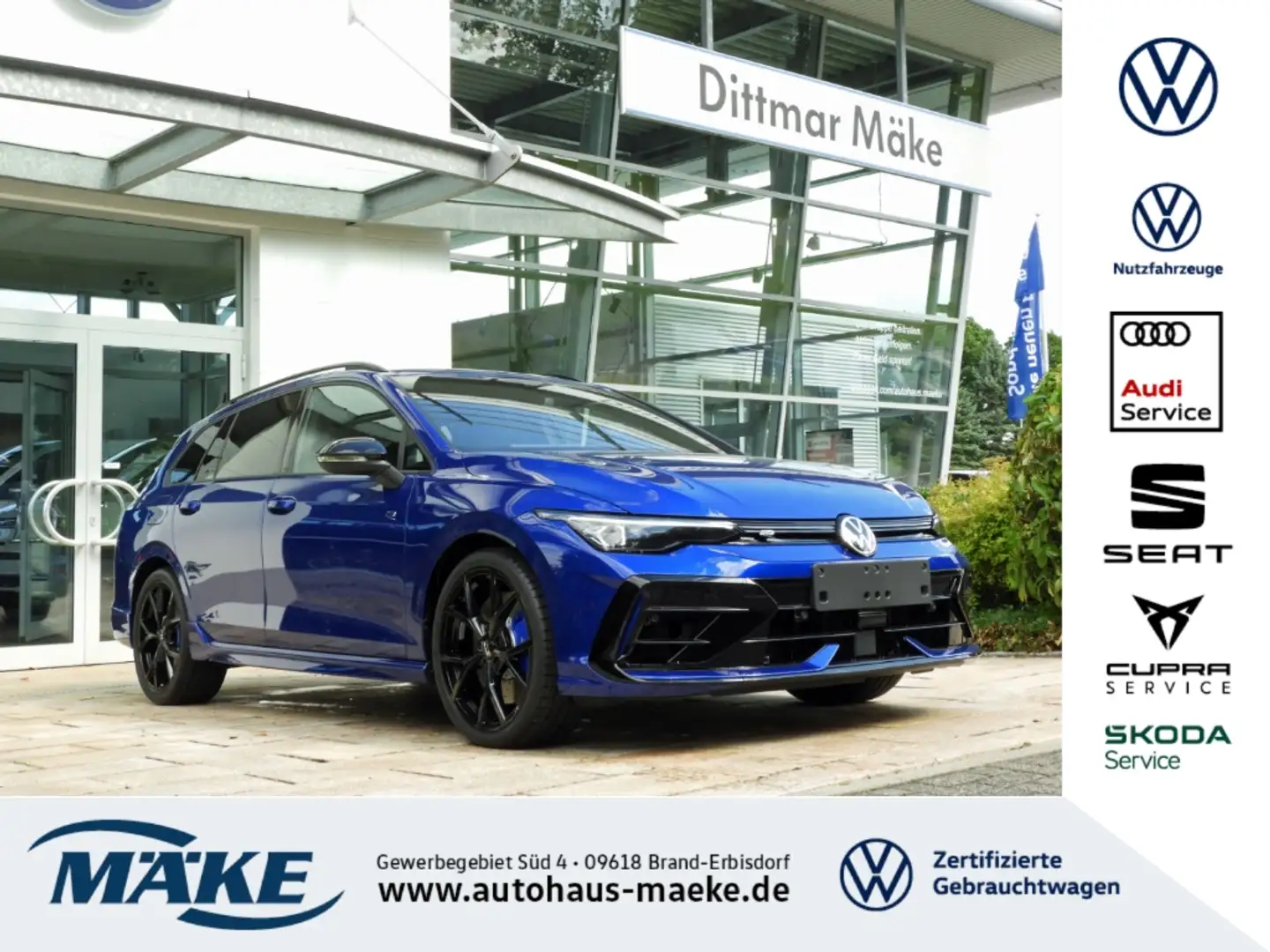 Volkswagen Golf Variant R 2.0 TSI 4MOTION DSG AHZV DCC IQ.L Albastru - 1