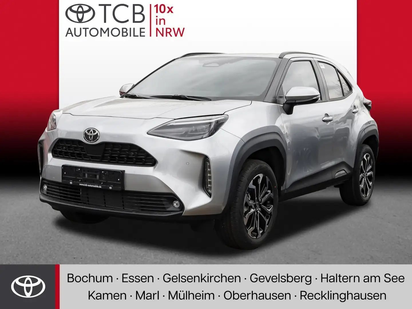 Toyota Yaris Cross 1.5 Hybrid Teamplayer NAVI PDC KLIMA Argent - 1