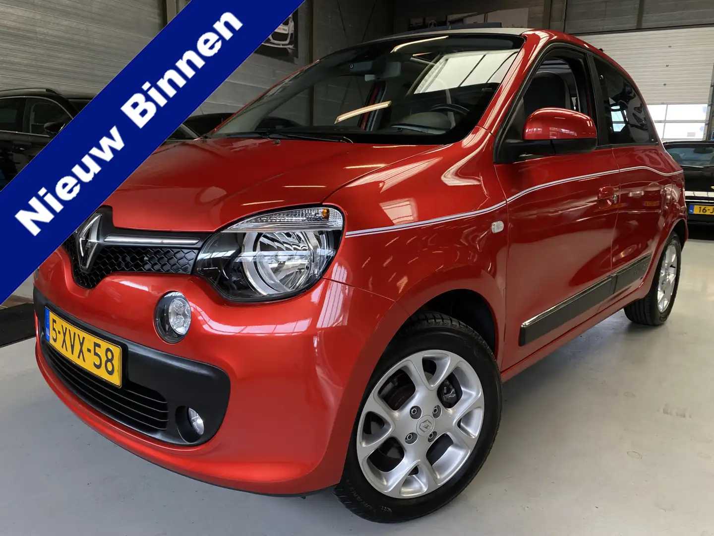 Renault Twingo 1.0 SCe Dynamique Airco, Cruise, Open dak Rood - 1