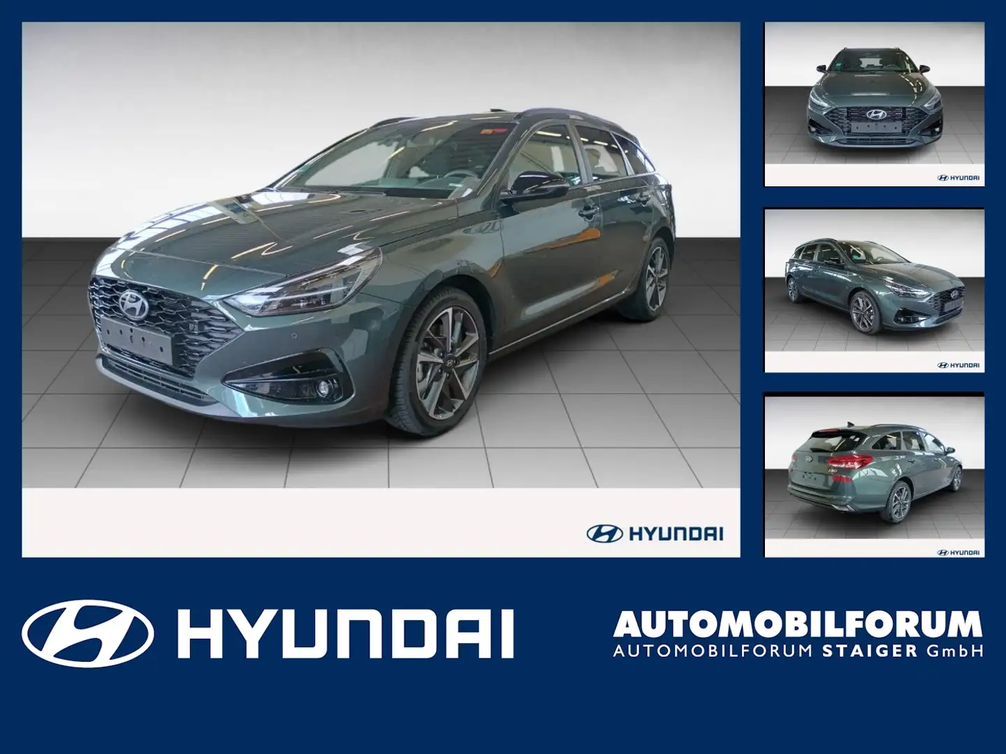 Hyundai i30 cw 1.0 T-GDI Advantage 2xKlima ACC AUT Kam. Vert - 1