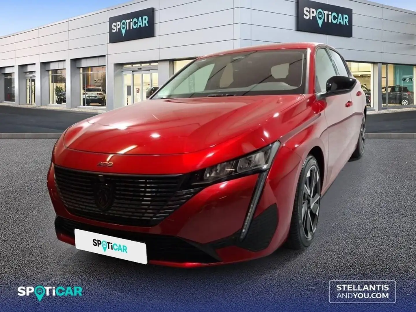 Peugeot 308 1.2 PureTech S&S Allure Pack 130 Rot - 1