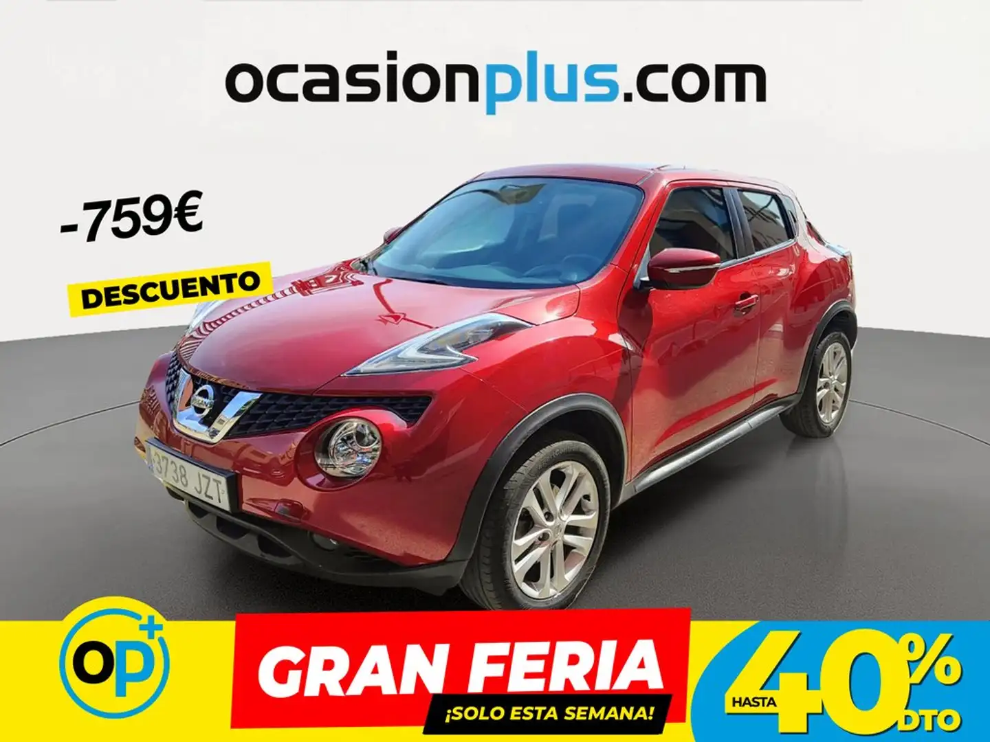 Nissan Juke 1.2 DIG-T Acenta 4x2 115 Rojo - 1